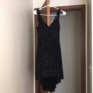 Black sparkly homecoming dress